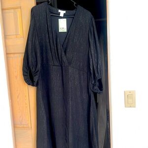 Black Sparkle party dress